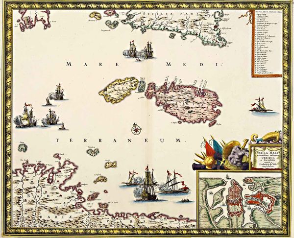 Map of the Mediterranean