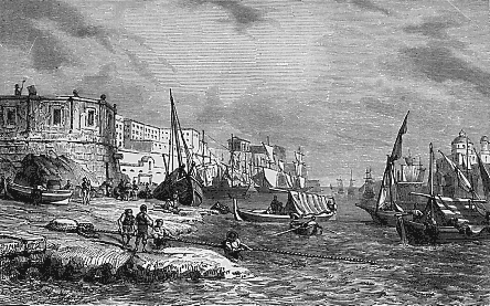 Boats at la Valette